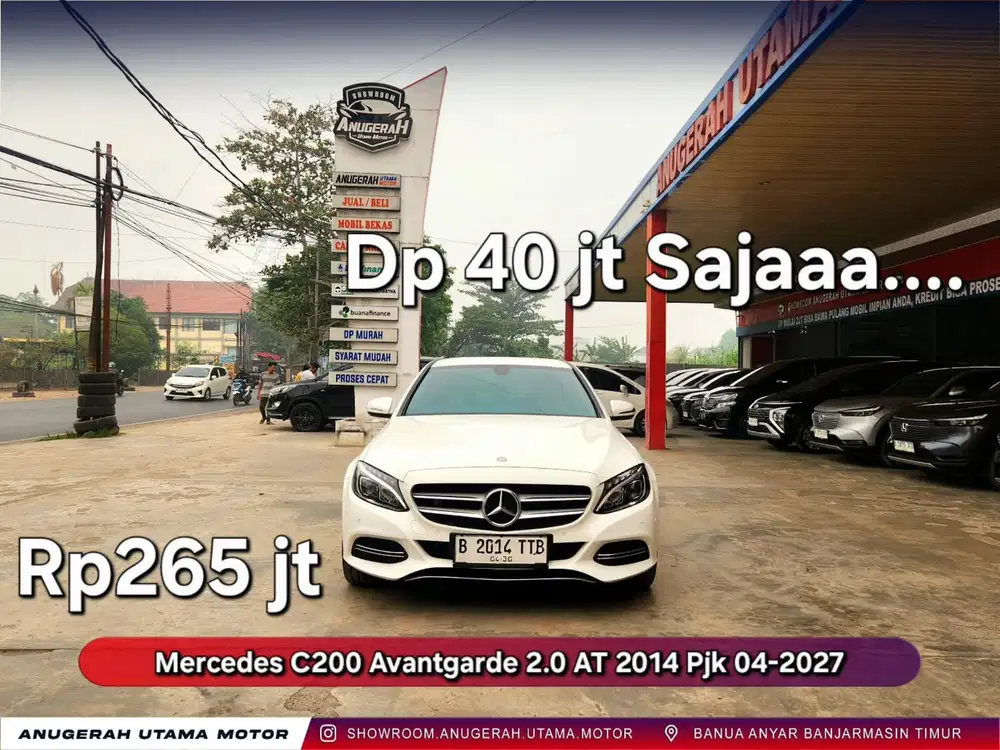 Dp40jt Mercedes Banz C200 Automatic 2014 istimewa