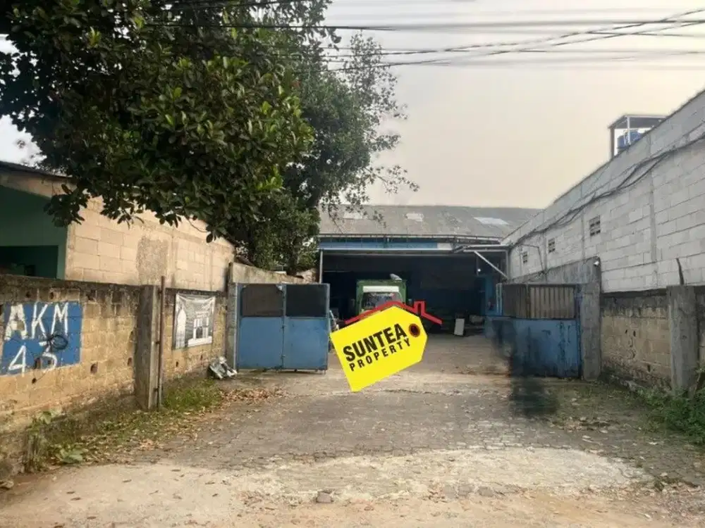 HOT! Dijual Tanah Kavling + Bangunan Super Luas LT 1475 m2 Pondok Aren Tangerang Selatan Lokasi Favorit