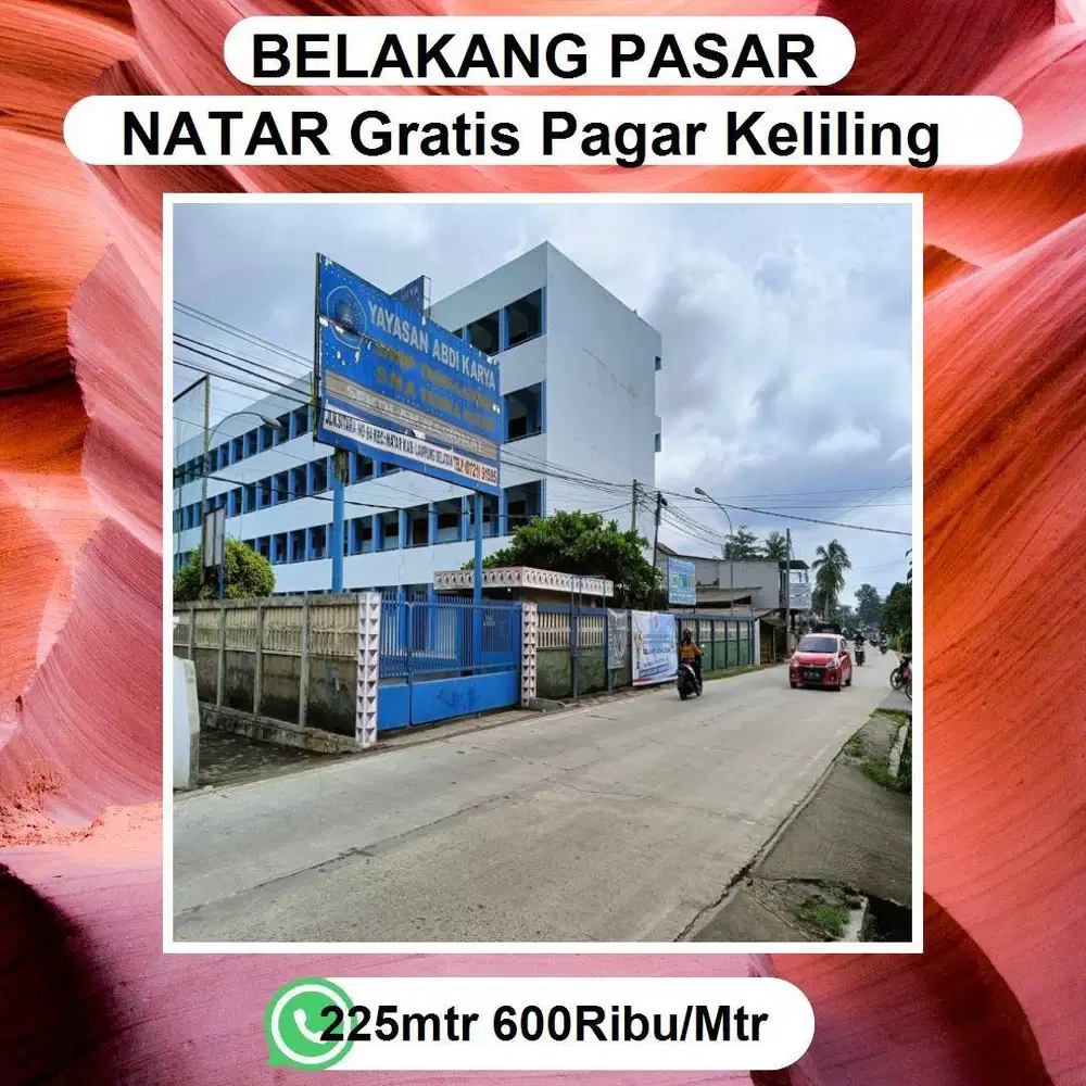 TANAH  KAVLING MURAH NATAR