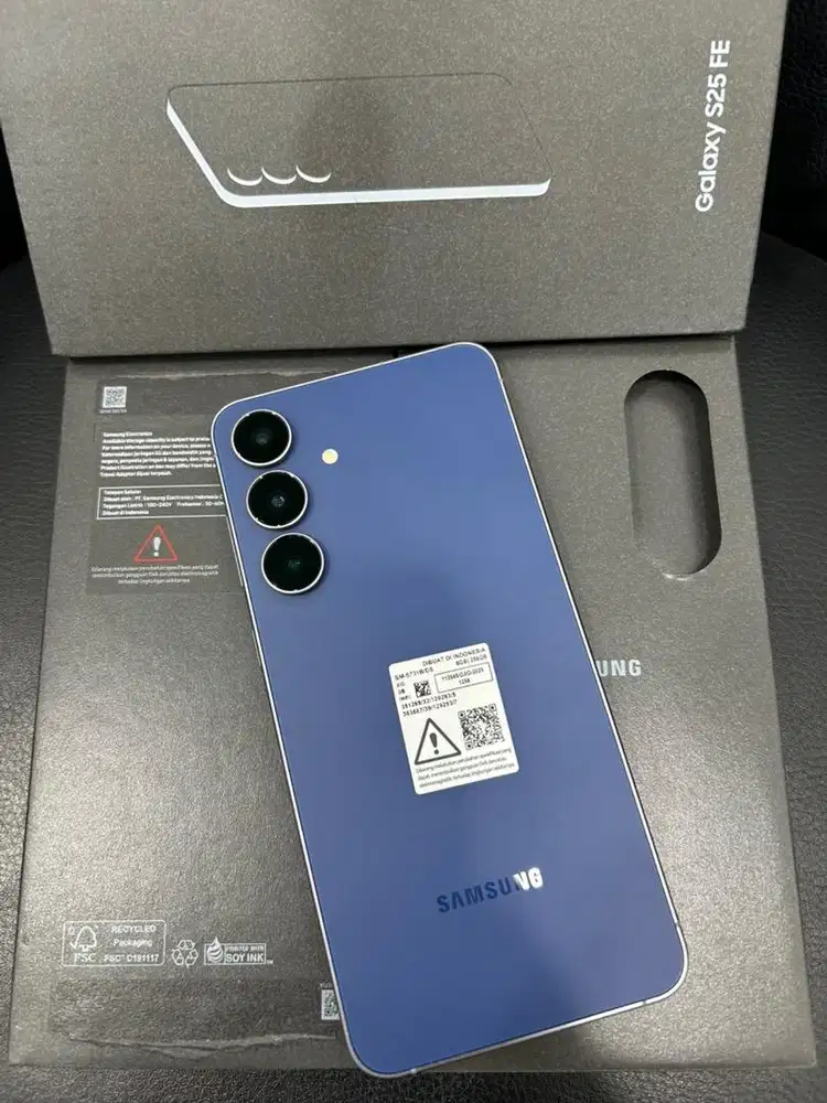 Samsung S25 Fe 5G , Navy , 8/256GB Sein