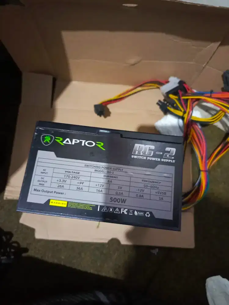 PSU RAPTOR 500W