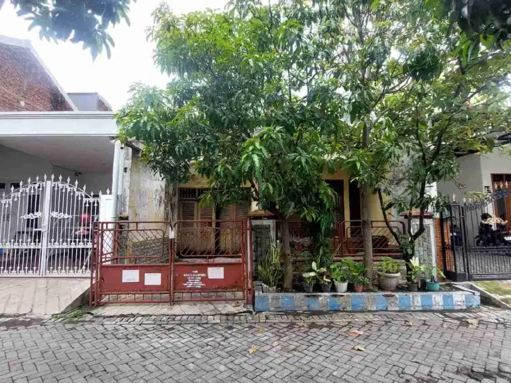 Dijual via lelang Perumahan Wisma Indah ,kel.wonorejo kec.Rungkut SURABAYA,