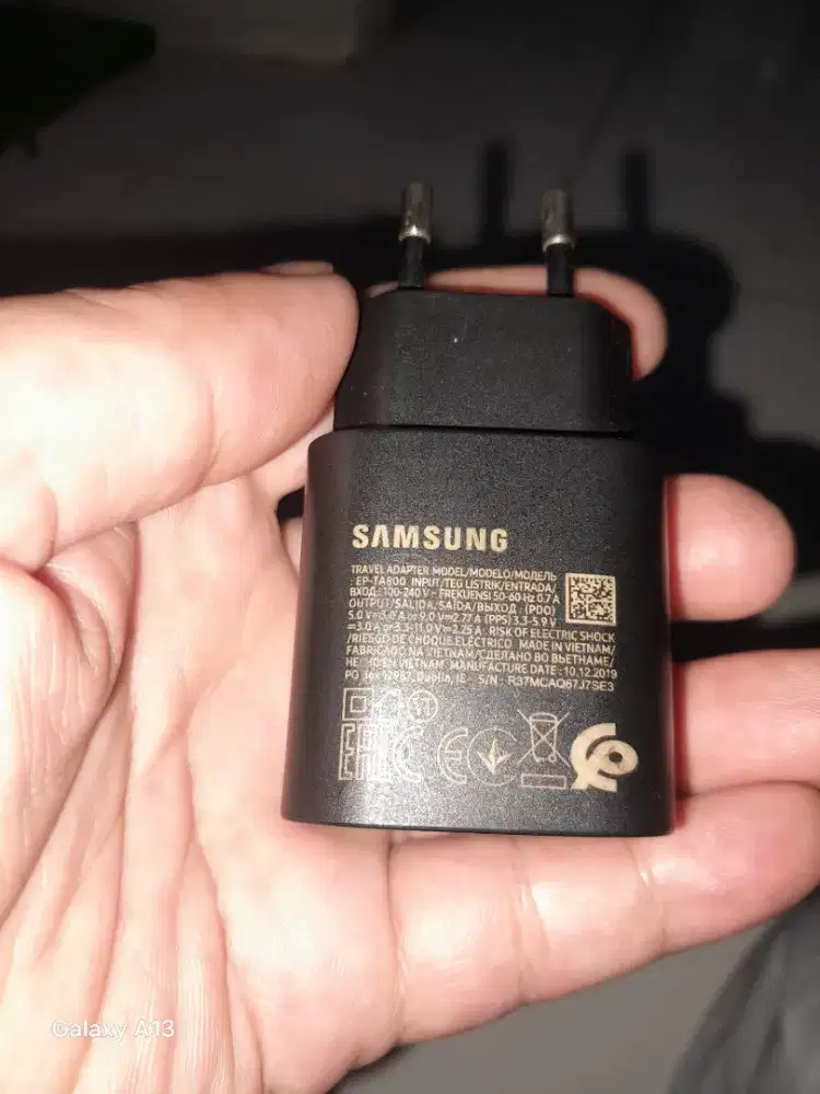 Kepala charger Samsung original 25wat super fast charging