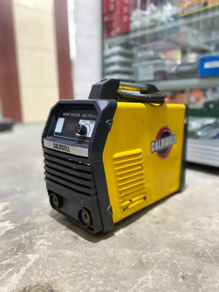 MESIN LAS BEKAS MMA 250 AMPERE CALDWELL BEKAS 1 PHASE IGBT DC INVERTER