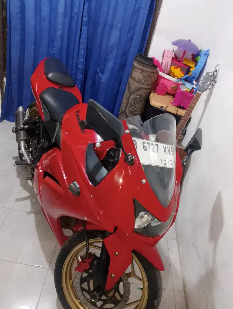 Ninja karbu ori mulus mesin alus tigggl pakai