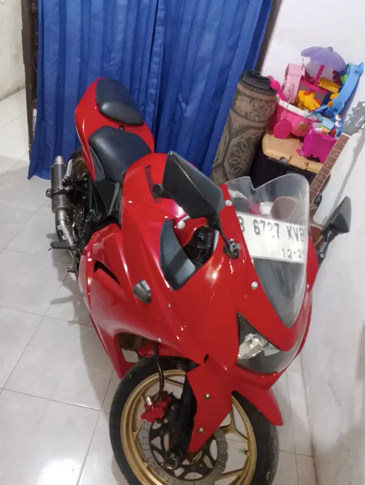Ninja karbu ori mulus mesin alus tigggl pakai