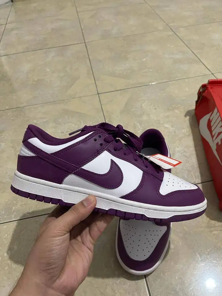 Nike dunk purple white size 42 original 100%