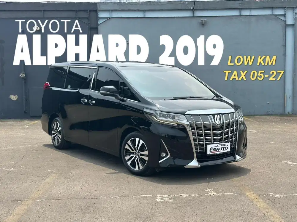 Toyota Alphard 2019 G ATPM Hitam