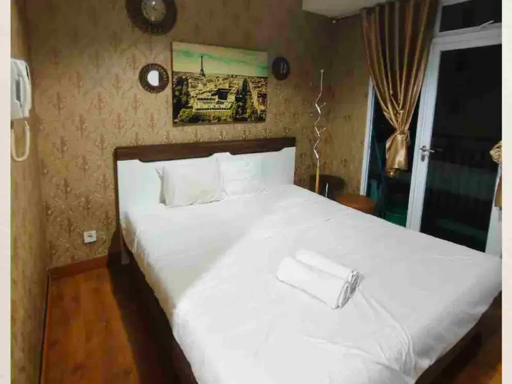 Disewakan Studio Furnished, Apt. Puri Orchard lt tengah. view pool