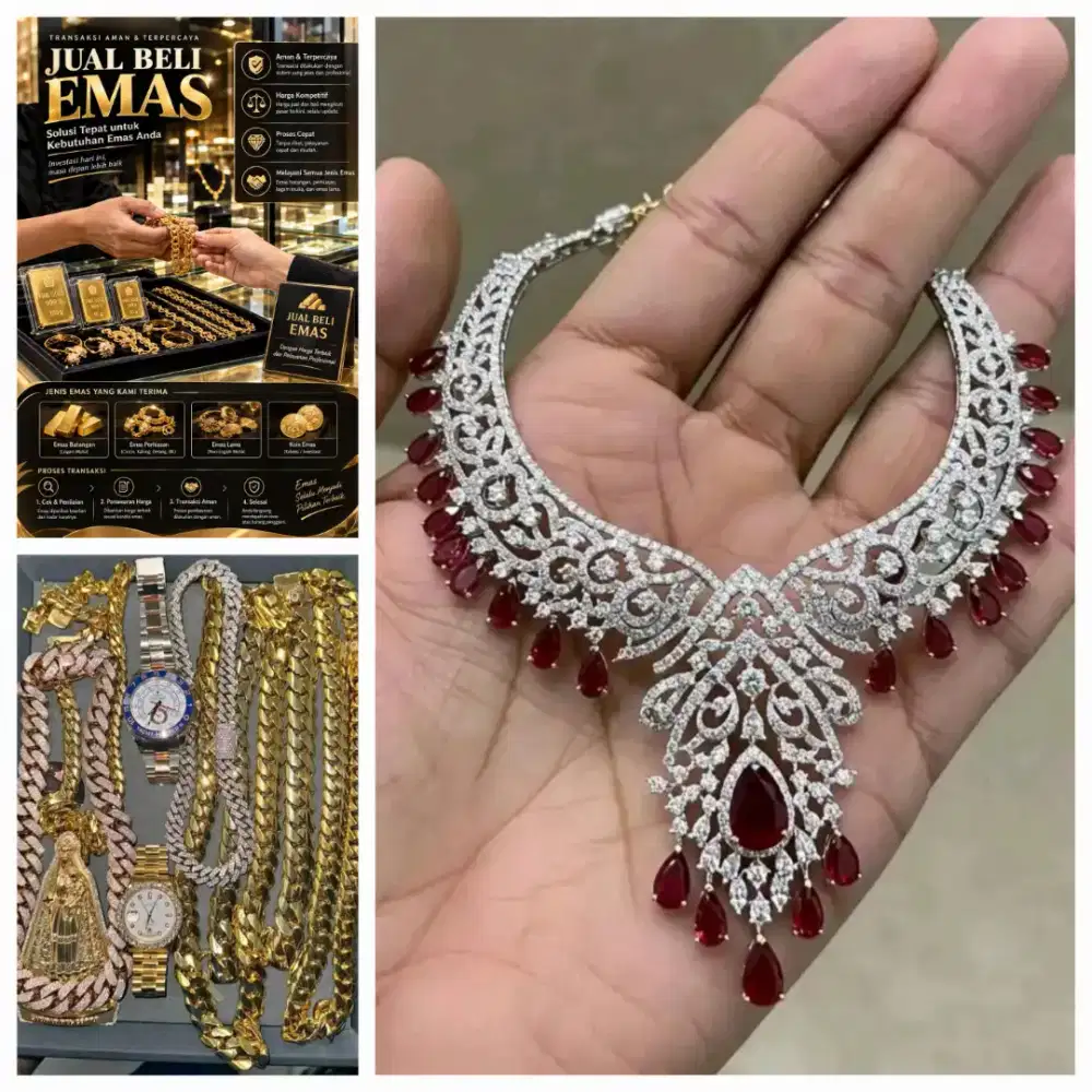 Terima Jual Emas dan Berlian Tanpa Surat Bisa Cod