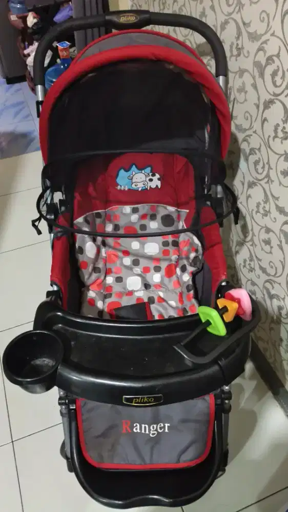 Stroller Pliko masih bagus masih jarang dipake