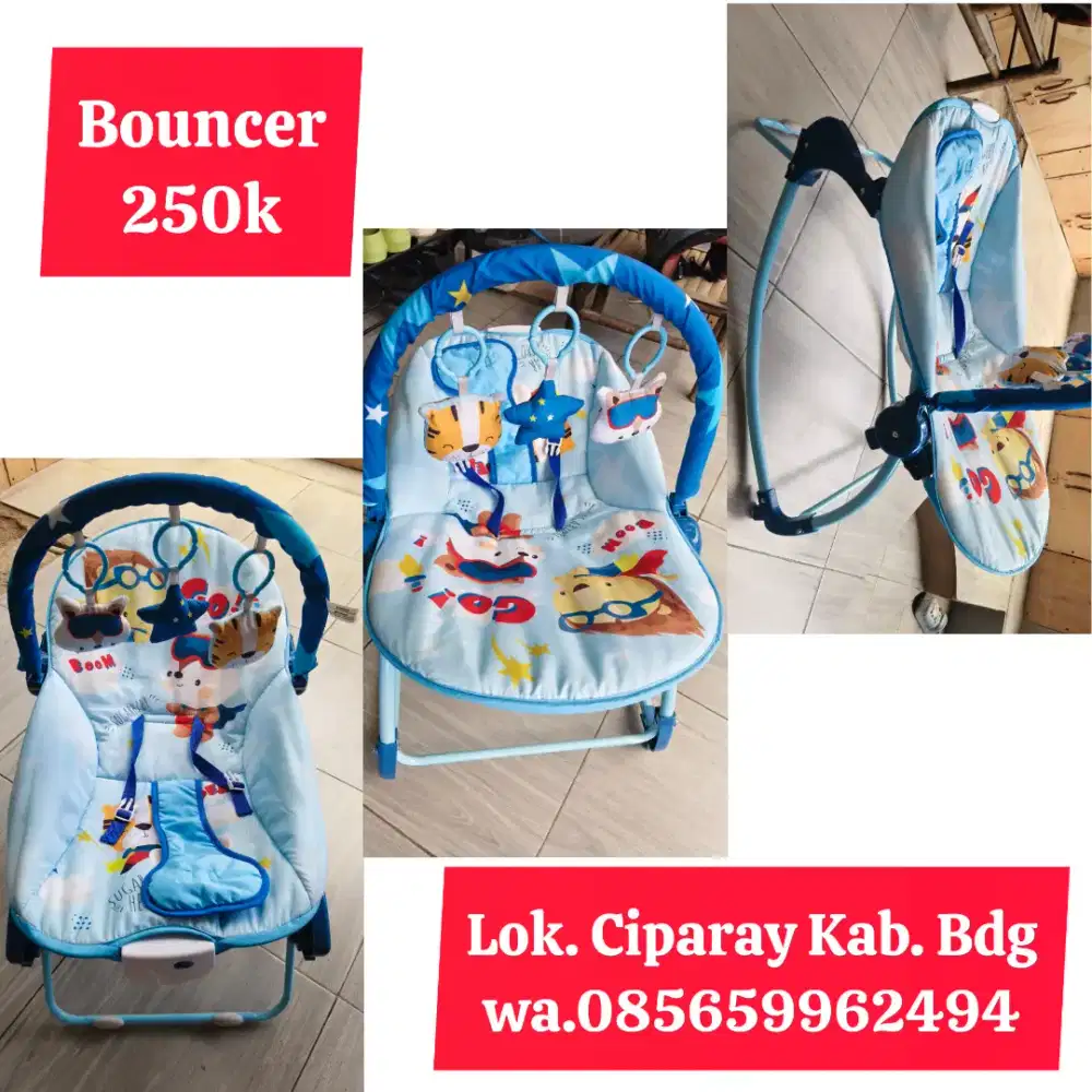 Bouncer Biru, Masih Bagus Jarang dipake