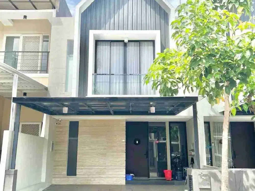 Northwest Park Citraland Rumah Full Furnish Tinggal Bawa Koper KT 4 Hadap Selatan Model Scandinavian