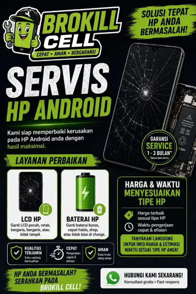 SERVICE HP ANDROID