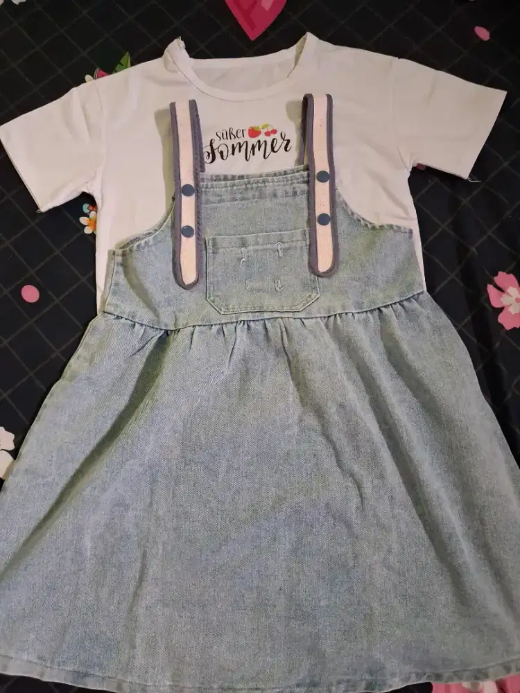 Baju setelan anak perempuan