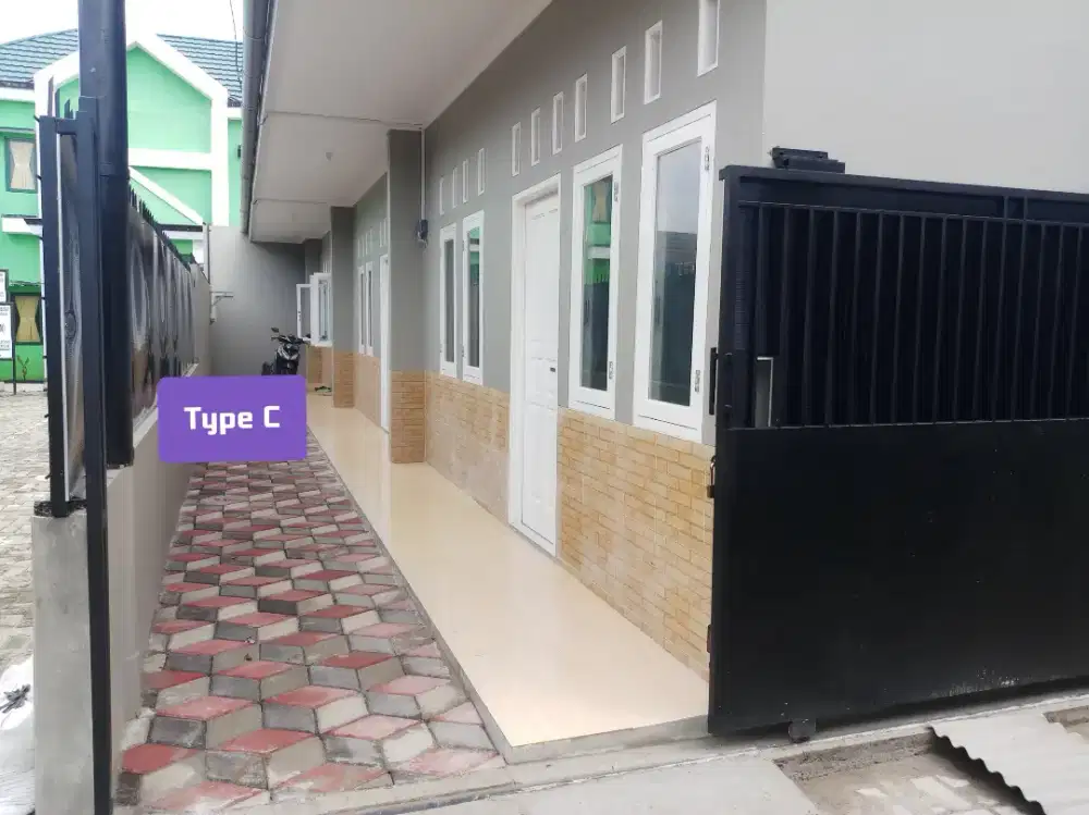 Dikontrakan rumah minimalis dekat Pasar Pucung & GDC - Tyoe C