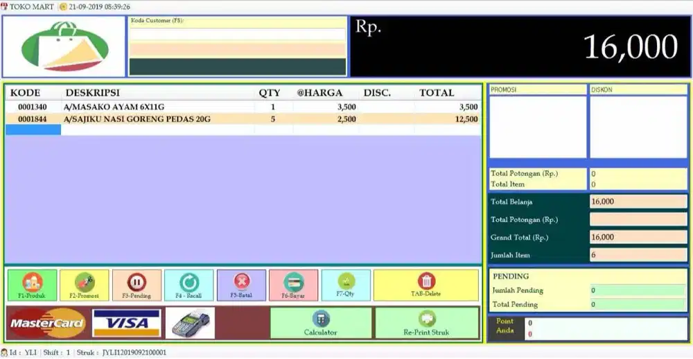 Software Kasir POS untuk Toko/Agen/Grosir/Apotek/Laundry