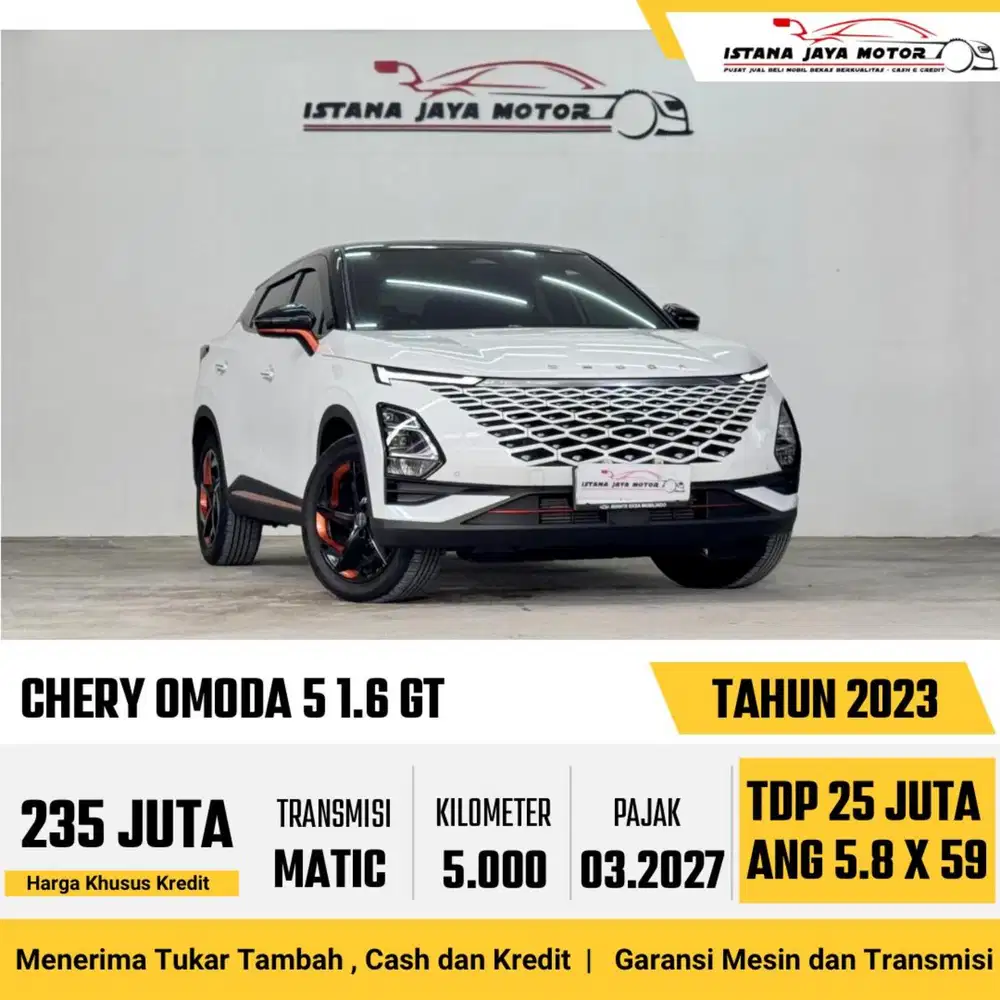 Cherry Omoda 5 GT 1.6 AT 2023 km 5 Ribu