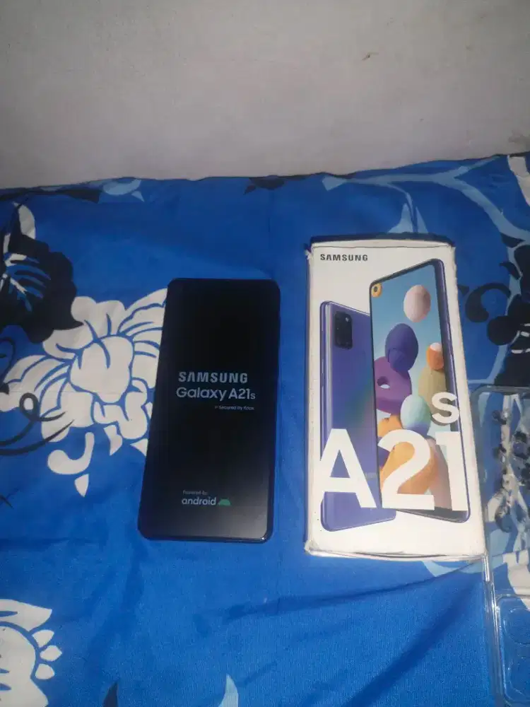 Samsung A21s fullset 6+6 128gb nego bensin