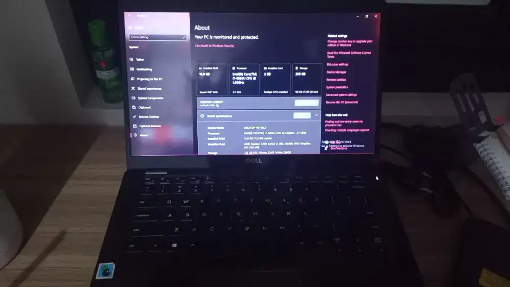 DELL CORE i7 8th Gen