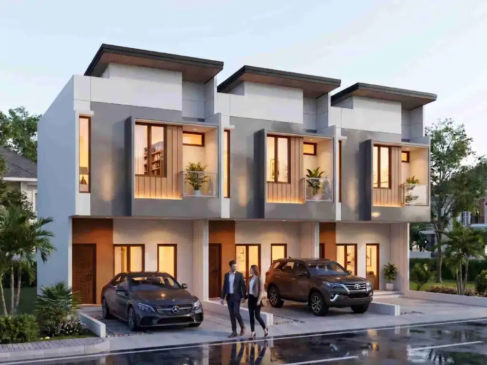 Rumah mewah 2 lantai di cempaka putih tengah belakang kampus Yarsi Jakarta pusat