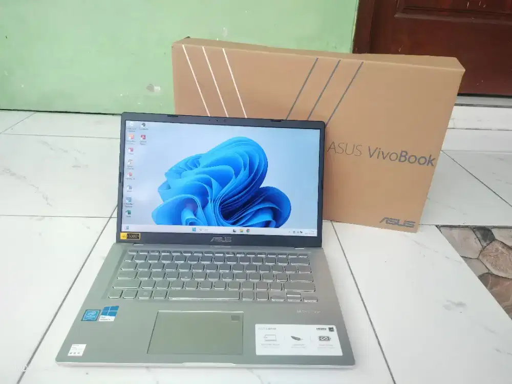 Asus Vivobook Celeron N4020 SSD 256 Keyboard Backlit Normal Semua