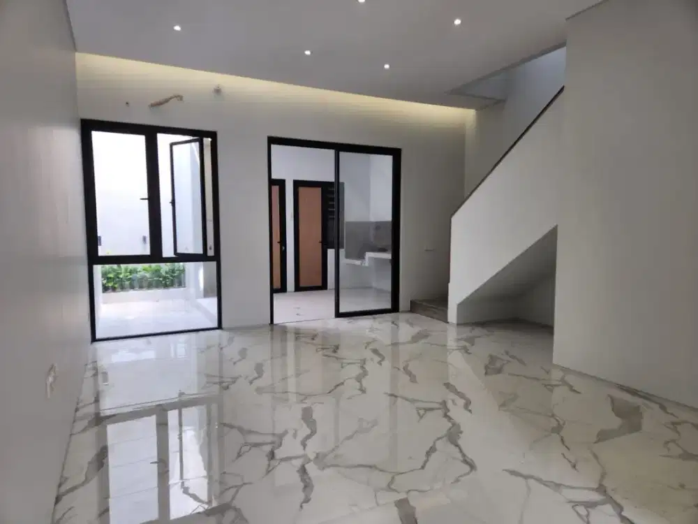 Rumah Baru Modern di Perumahan Sutorejo Prima Indah Mulyorejo Surabaya Timur
