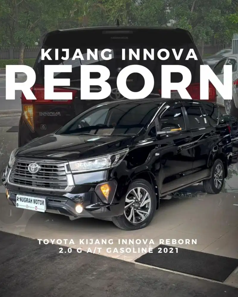 KILOMETER 60RIBU !! Toyota INNOVA REBORN G MATIC 2021 || ANM