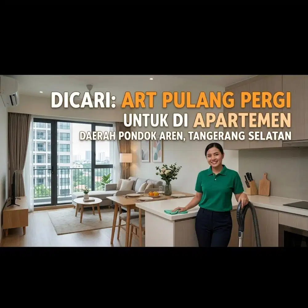 DICARI SEGERA ART  MOMONG PP DAERAH BINTARO PONDOK AREN TANGSEL