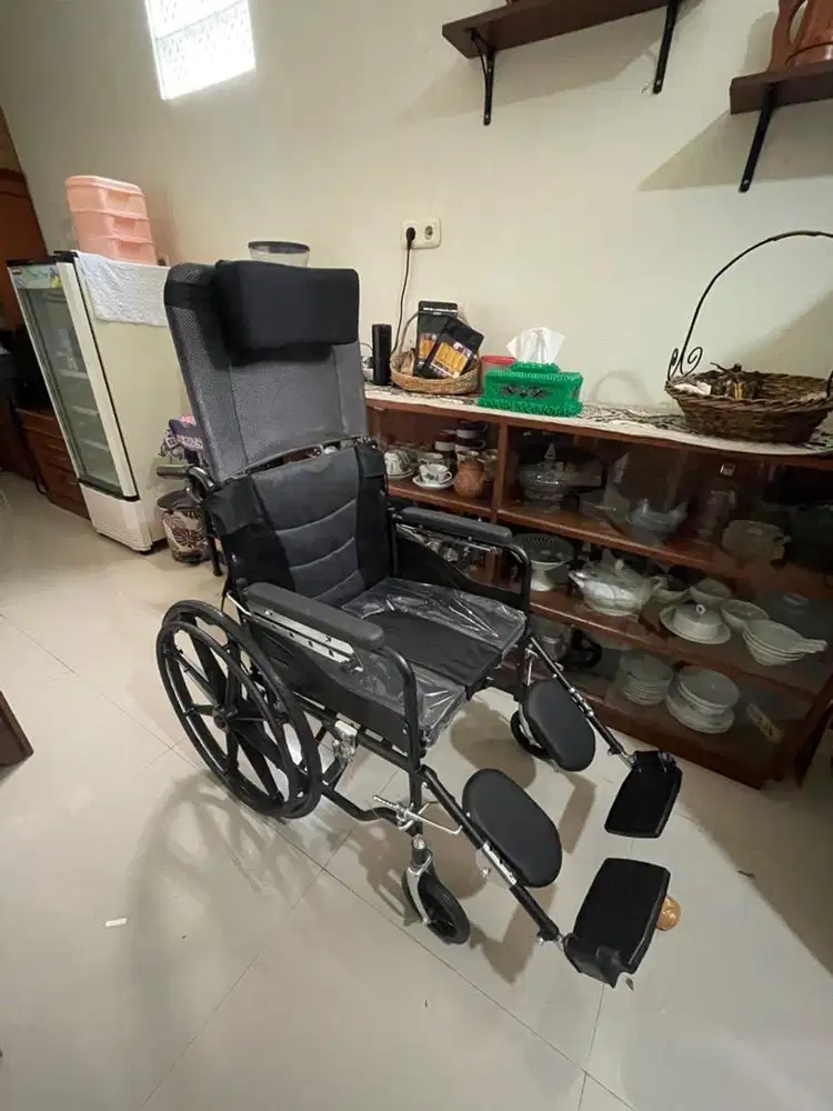 DIJUAL KURSI RODA REBAH HIDROLIK 4-IN-1 ALKESPRO
