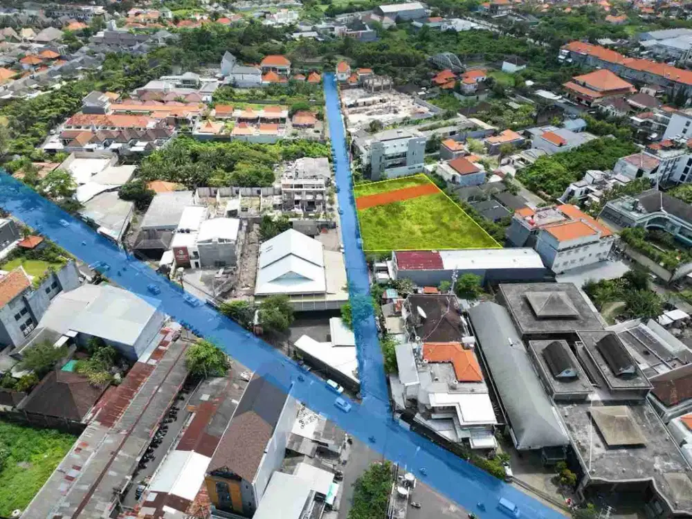 dijual Tanah Plot kecil sangat langka di Legian, Kuta, Badung Bali