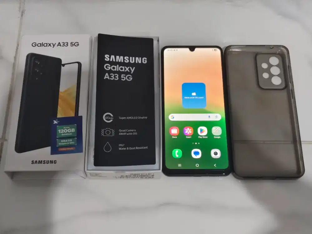 JUAL CEPAT SAMSUNG A33 5G 8/128GB SECOND