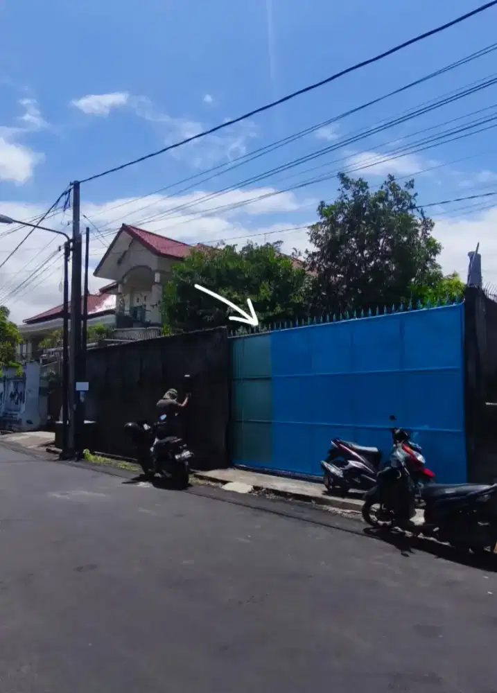 Jual tanah sudah tembok keliling dan pagar di Jl Sekar Jepun Denpasar