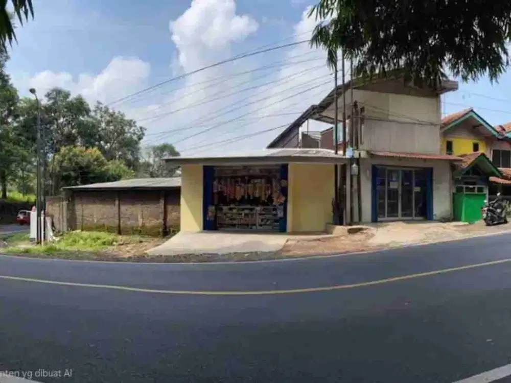termurah! rumah hitung tanah utk kost ruko mainroad jatinangor bandung