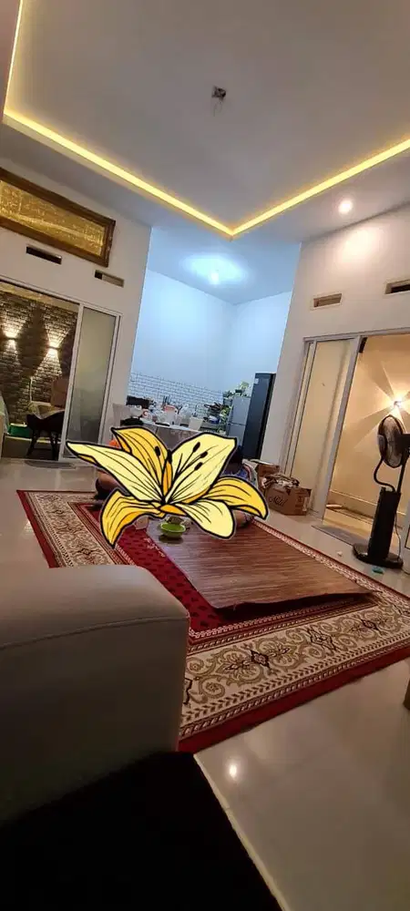 Rumah mewah di Tengah Kota – Cluster Aman, Bebas Banjir, Full Furnish