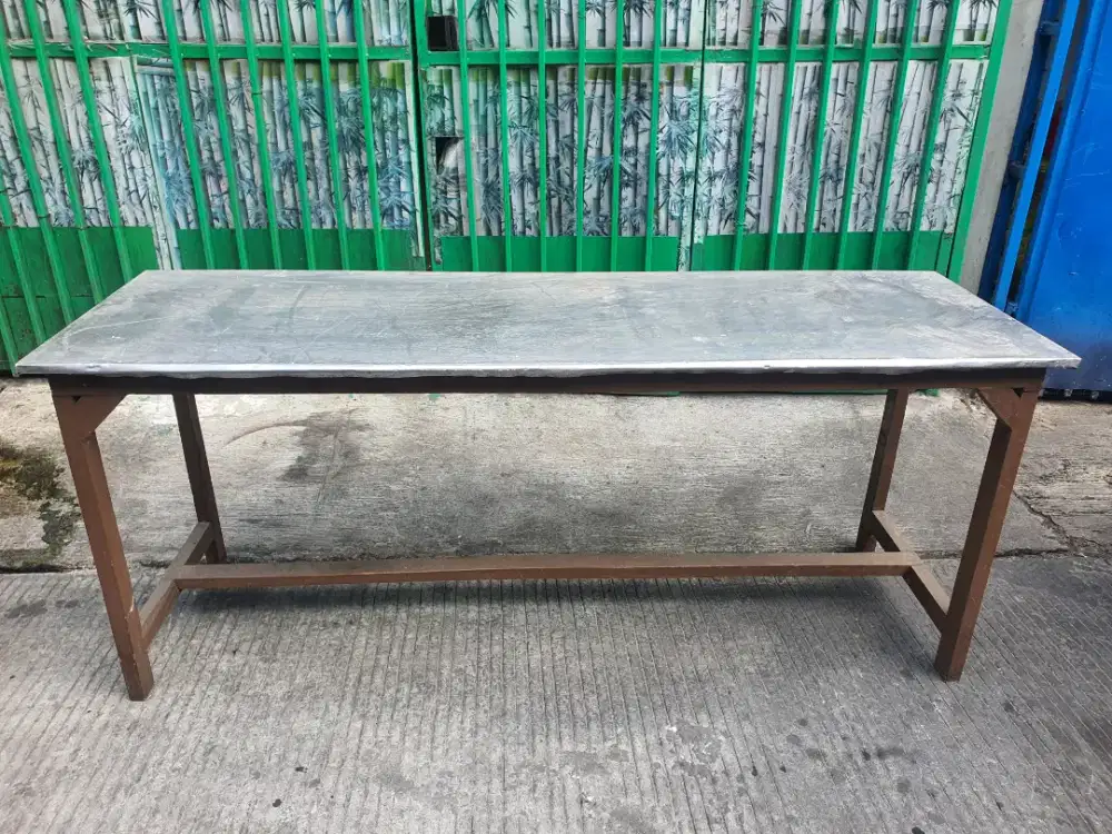 Meja panjang cocok buat makan pxlxt 194cmx56cmx82cm