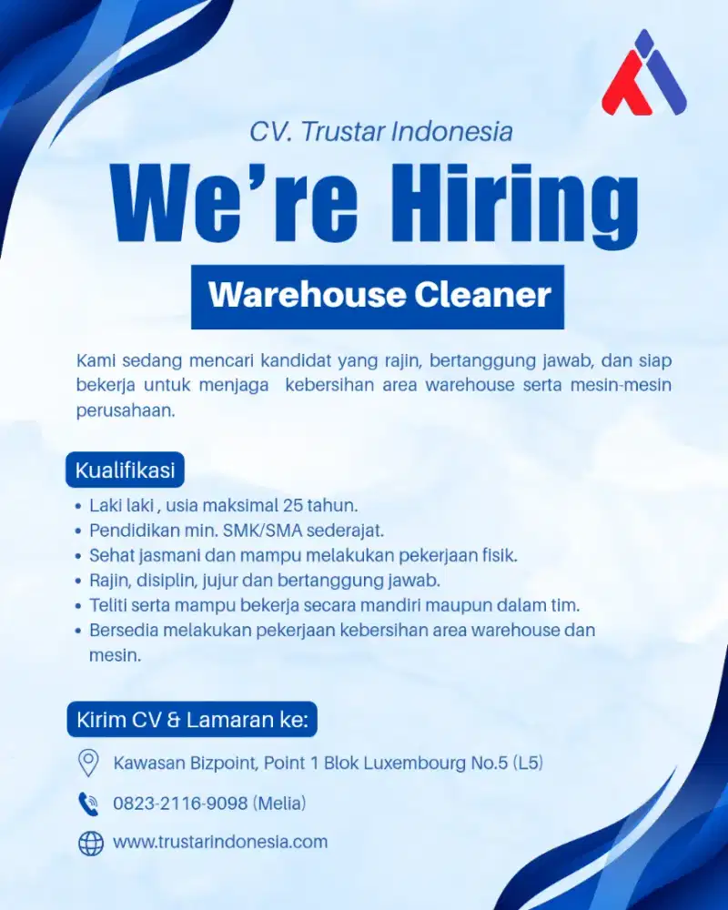 LOKER WAREHOUSE CLEANER