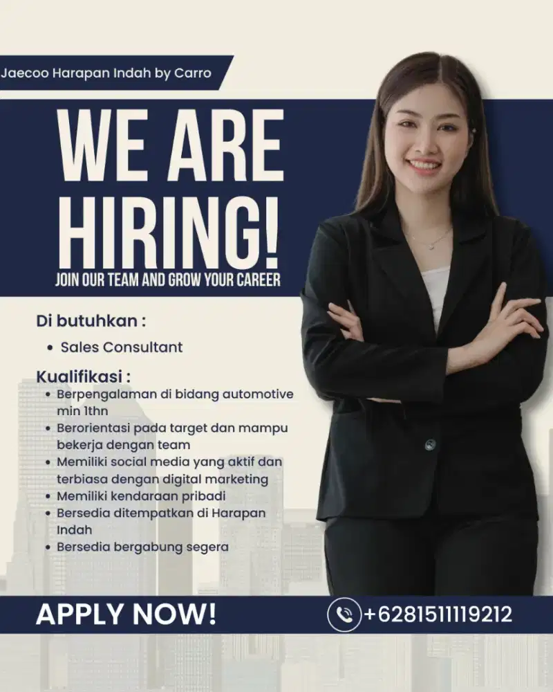We are hiring, lets join us