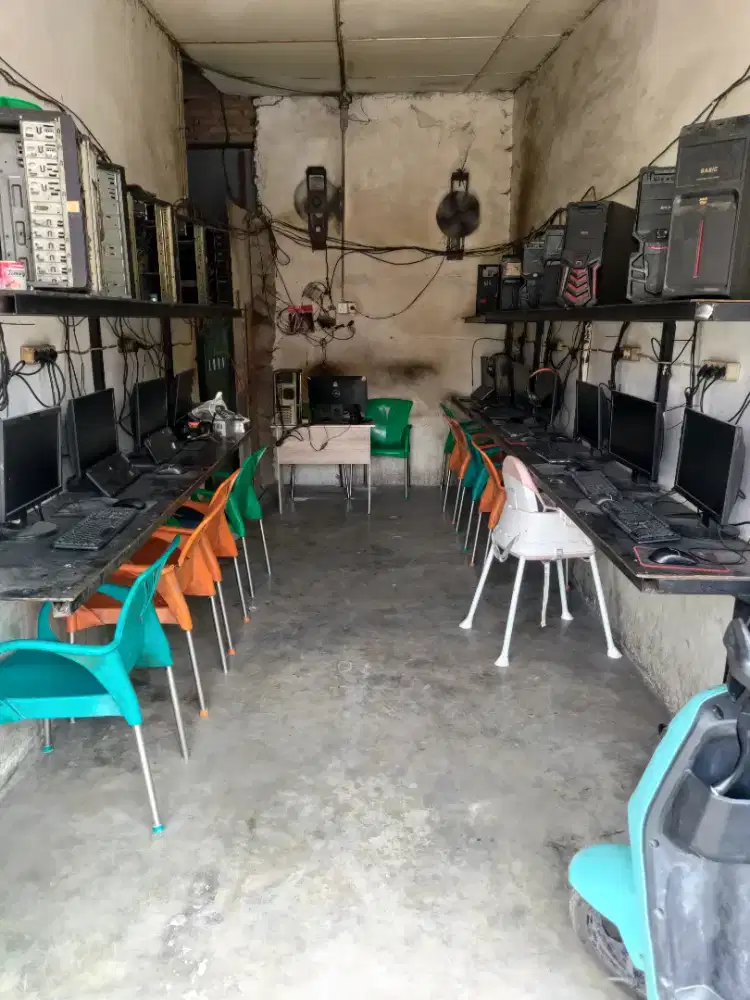 Jual warnet borongan