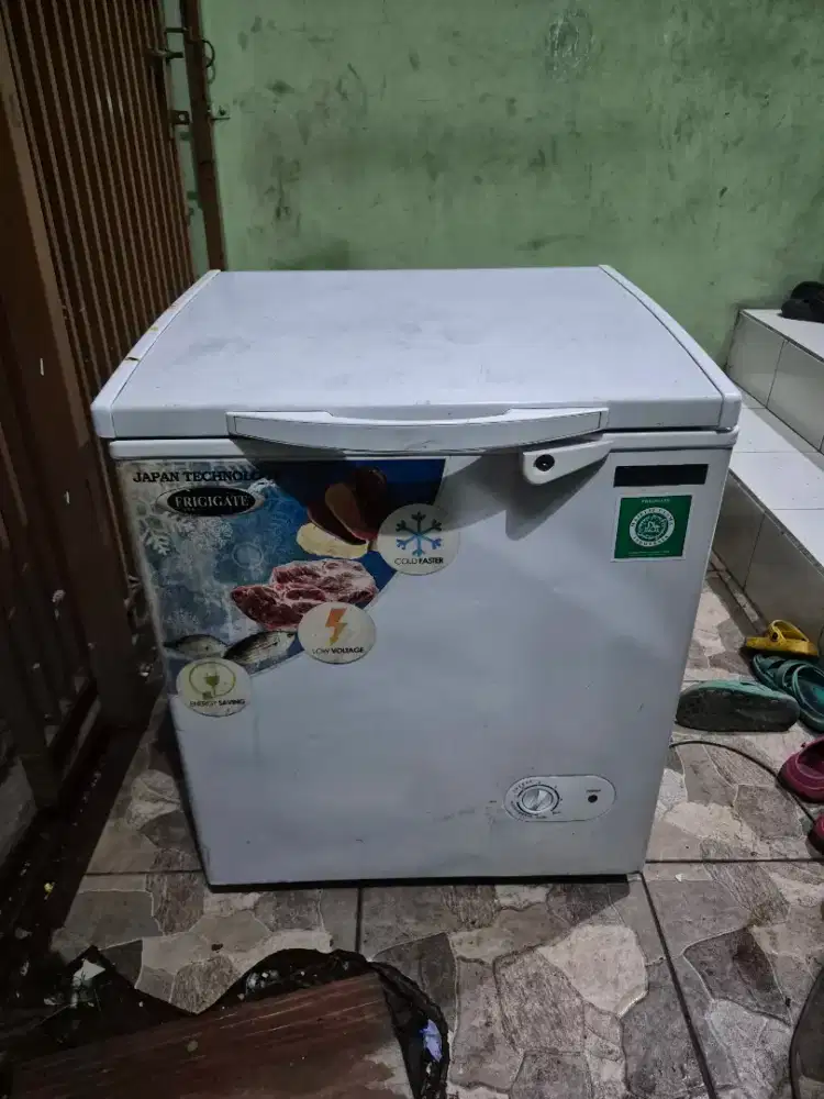 Freezer frigigate kap 110 L orisinil segel bkn servisan