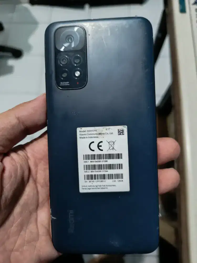 Redmi note 11 6/128 matot kena air