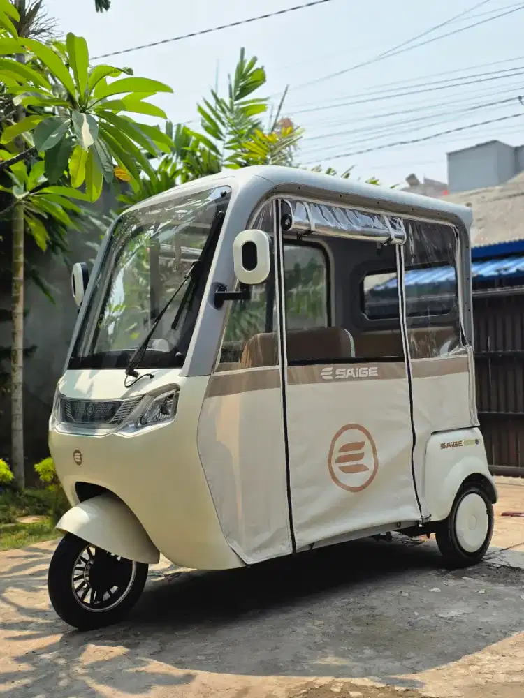 Saige Lyra Sepeda Listrik Roda Tiga Kilometer 500an Like New Mulus