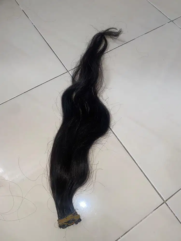 Human hair extantion