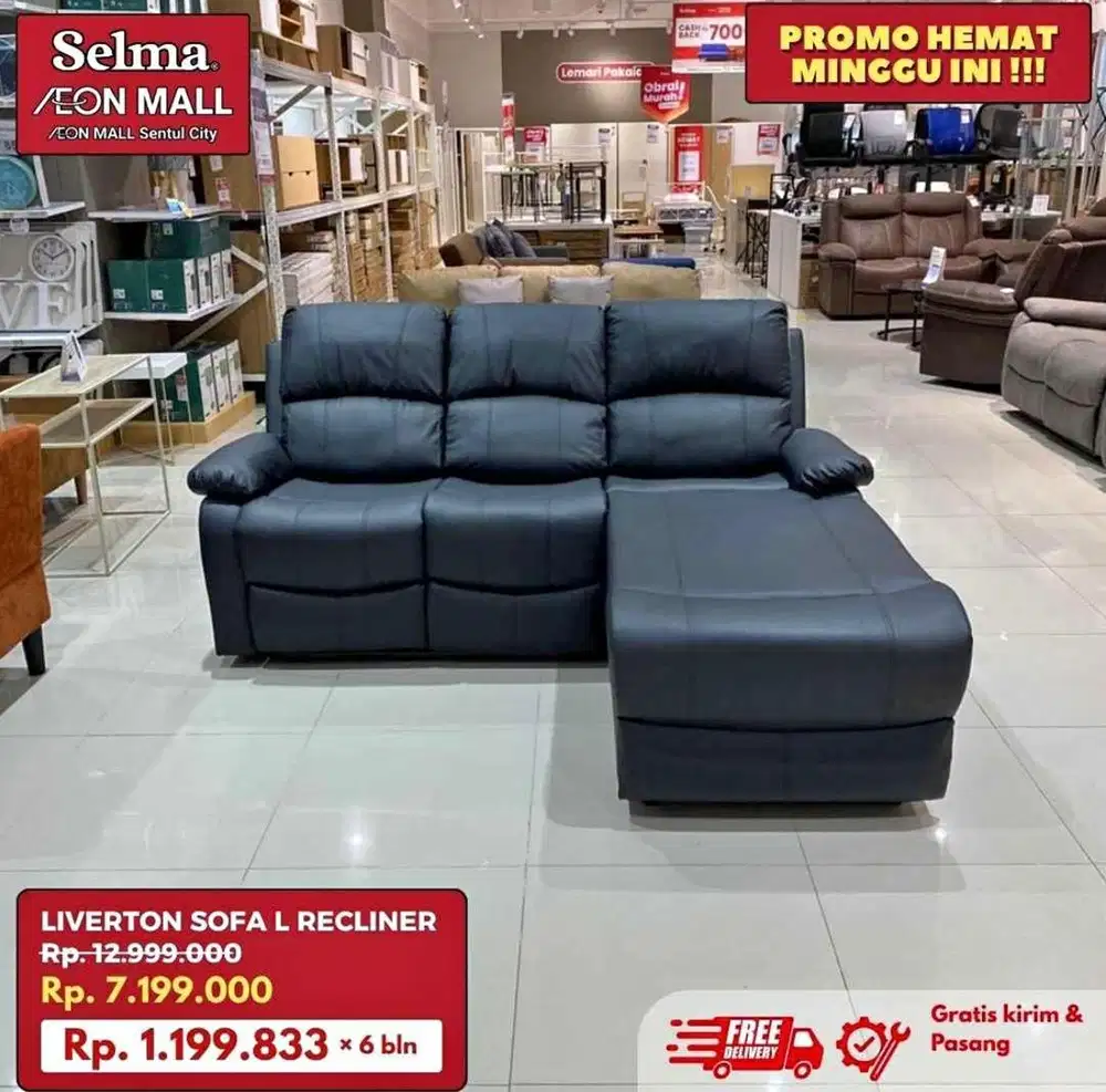 Liverton sofa L paling Murah