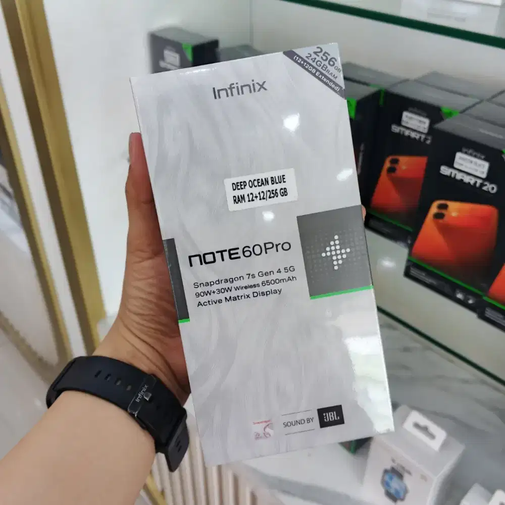 Infinix Note 60 Pro Garansi Resmi Cash & Kredit