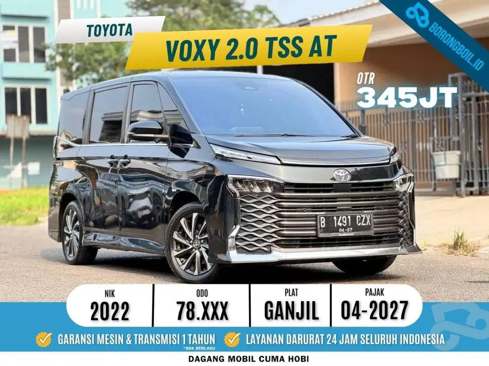 TERMURAH!!VOXY 2.0 TSS AT 2022 TANGAN PERTAMA