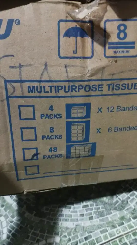 Jual tissue Merk See-u multipurpose