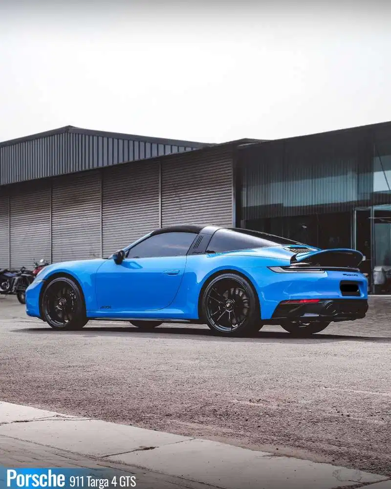 PORSCHE 911 TARGA 4 GTS 2024 Shark Blue Convertible Top Black ISTIMEWA