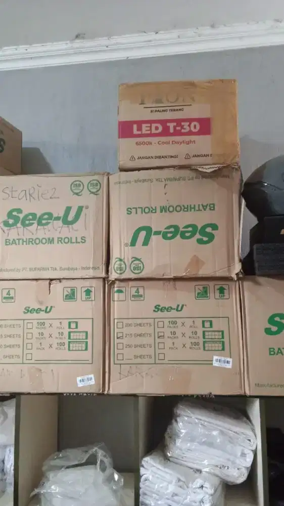 Jual tissue roll merk See-u