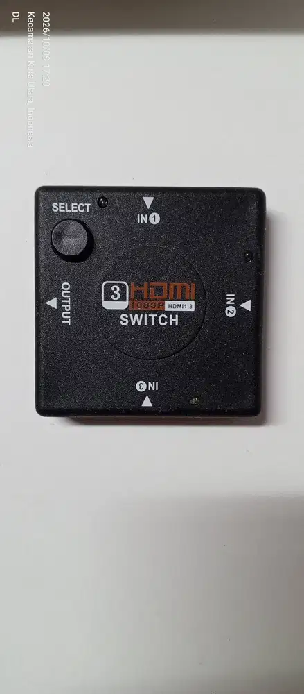 HDMI Switch 3 Port Full HD 1080P - Alat Penambah Colokan HDMI TV